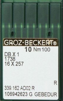 Игла Groz-beckert DBx1 GEBEDUR №100/16